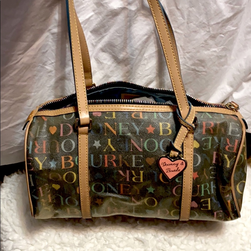 Dooney & Bourke Rainbow Barrel Bag